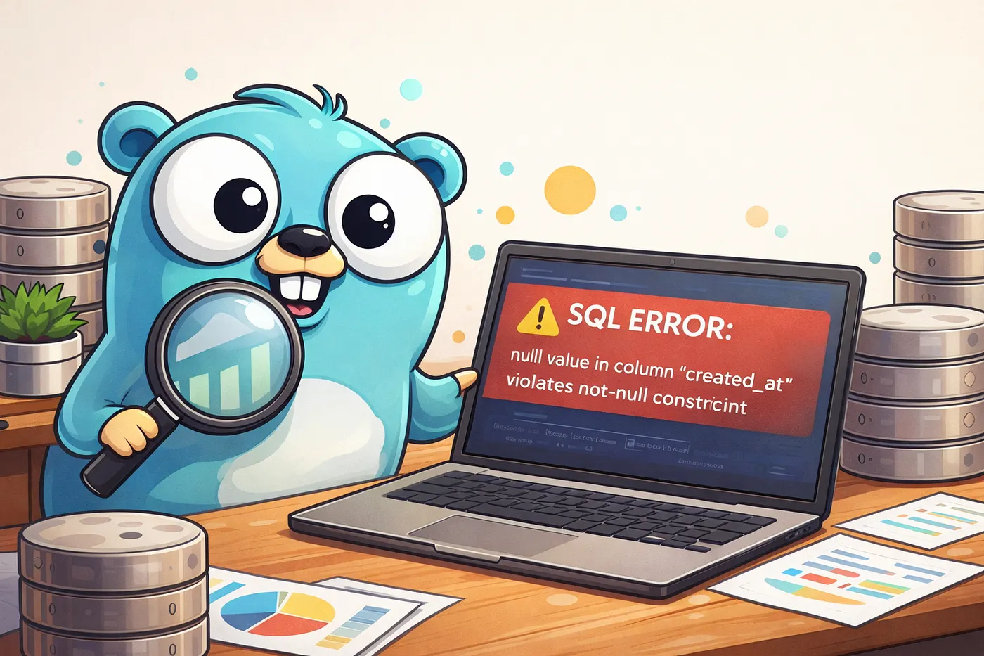 Golang SQL Hero Image